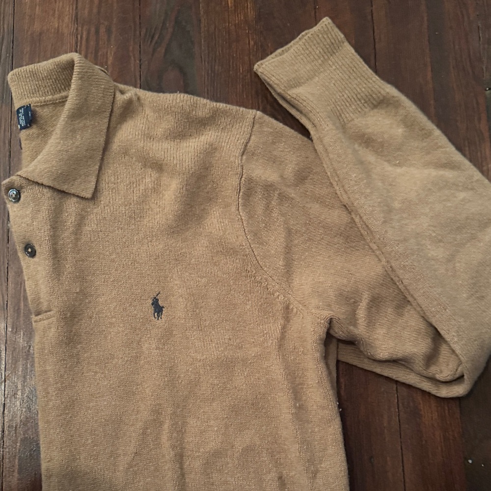 Polo by Ralph Lauren Camel Men's Polo Shirt